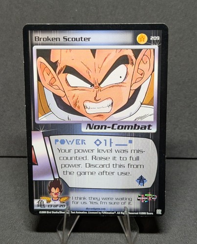 Dbz dragon ball 209 broken - dbz,